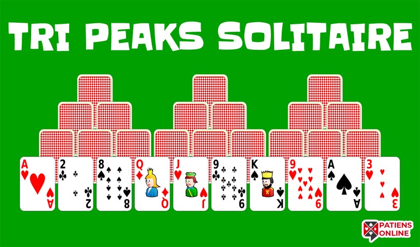 Tri peaks solitaire